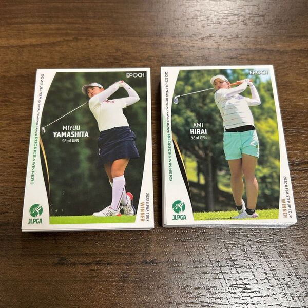 レギュラー 60枚セット【セット】jlpga rookies winners 2023 エポック epoch 女子ゴルフ ゴルフ