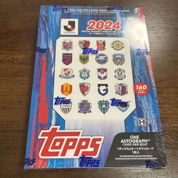 新品 1box【未開封】TOPPS jリーグ フラグシップ サッカー 未開封 a