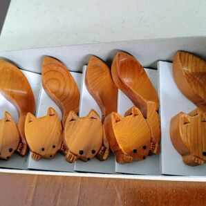 新品 未使用 木製 箸置き 5個セット