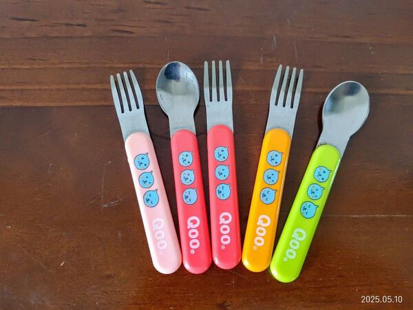 昭和 レトロ クー Qoo オリジナル スプーン フォーク 5点セット 非売品 Qoo コカ・コーラ