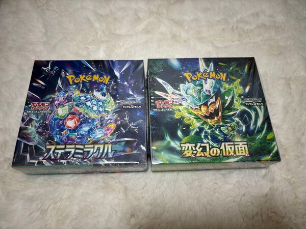 ステラミラクル、変幻の仮面 未開封シュリンク付きボックス 2BOX
