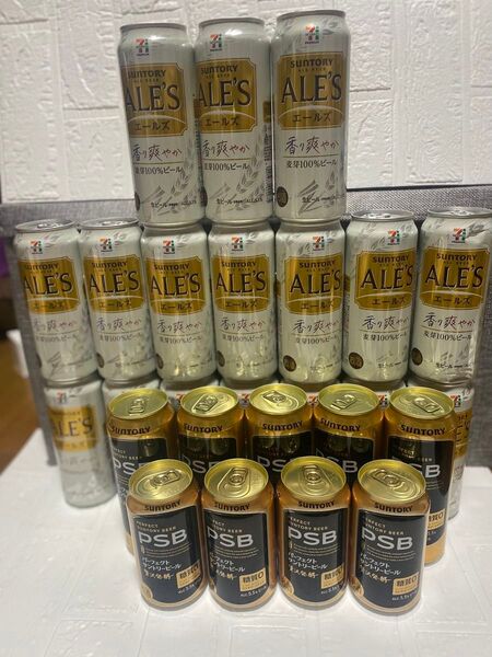 サントリーエールズ ☆サントリー パーフェクトビール☆500ml×22本 350ml ×4本 合計26本