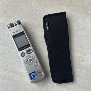 SONY ステレオICレコーダー シルバー ICD-SX713