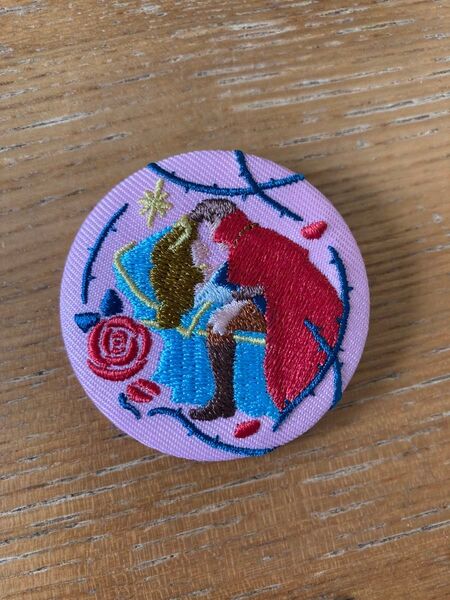 刺繍缶バッジ ディズニー 眠れる森の美女