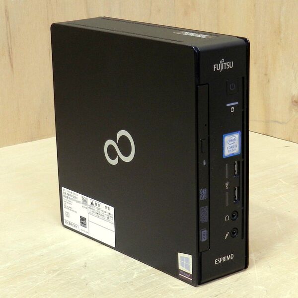43) ESPRIMO Q558/V core i5 (9世代) メモリ16GB SSD HDD Win11 整備済み
