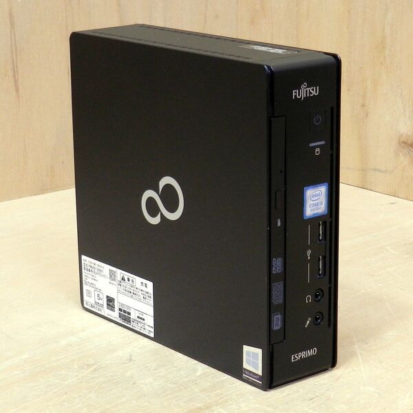 18) ESPRIMO Q558/B core i5 (9世代) メモリ16GB SSD HDD Win11 整備済み