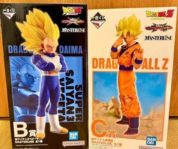 一番くじ ドラゴンボール VSオムニバスCROSS B賞 ベジータ C賞 孫悟空 下位賞コンプセット
