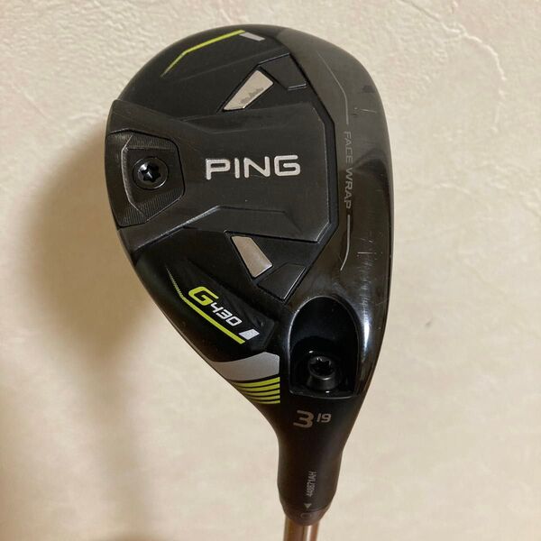PING G430 3番 ユーティリティ 3u 19°