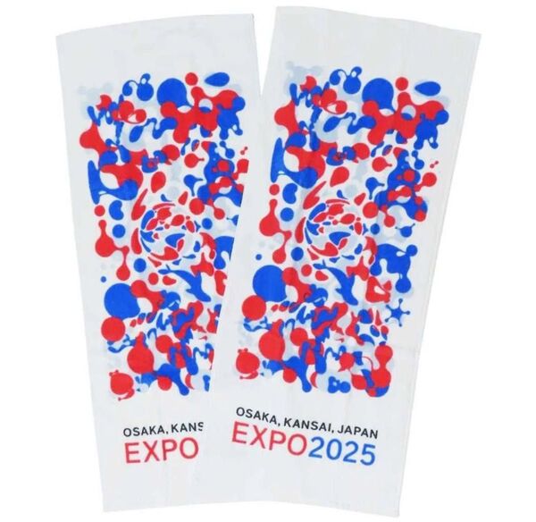 2025 大阪 関西万博 フェイスタオル 2P ミャクミャク