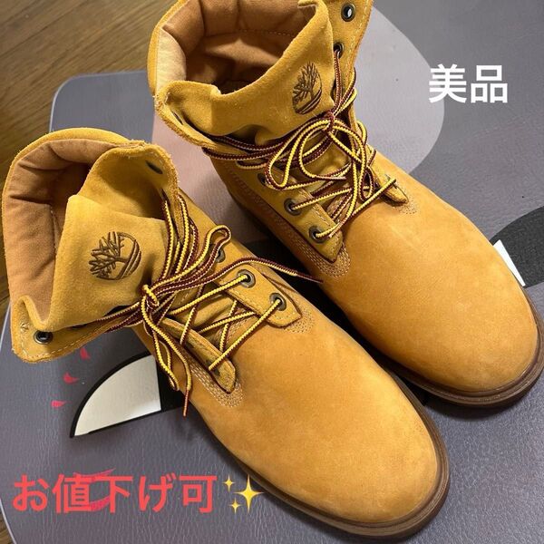 数回着用美品☆お値下げ可☆Timberland ロールトップ ブーツ ティンバーランド 25cm 25.5cm 26cm3E