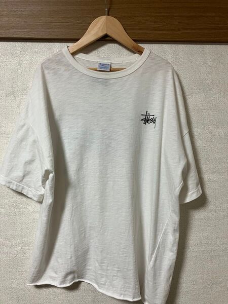 チャンピオン stussy コラボ ダブルネーム Tシャツ ヴィンテージ