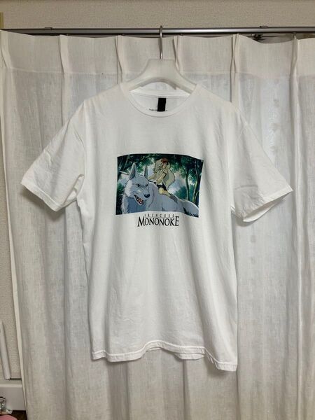 【試着のみ】もののけ姫 Tシャツ Lサイズ 海外スタジオジブリ公式 / 宮崎駿/ 映画シャツ/半袖/MOVIE
