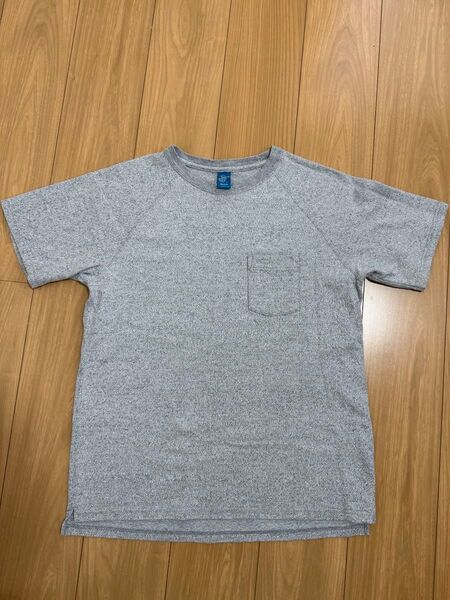 グッドウェア GOODWEAR Tシャツ グレー ポケット付き Mサイズ