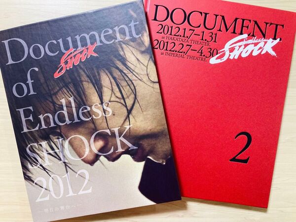 Document of Endless SHOCK 2012 初回限定盤DVD 写真集