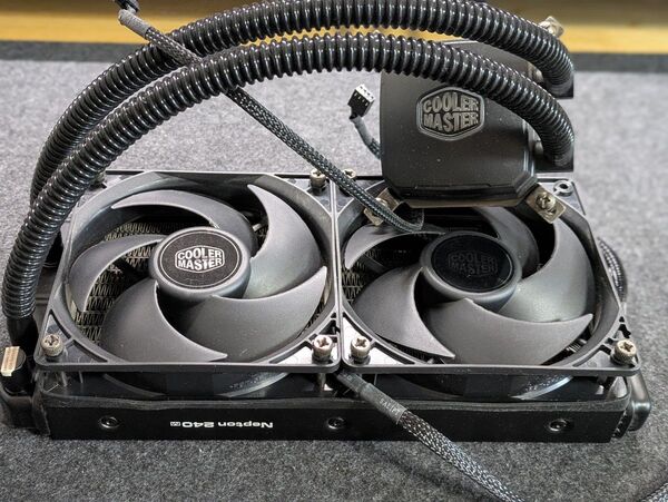 動作確認済み 簡易水冷 COOLER MASTER Nepton 240M