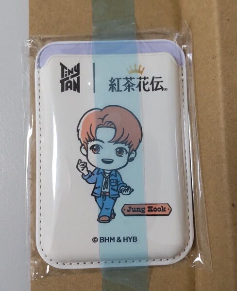 当選品 Tiny TAN Jung Kook 紅茶花伝コラボ オリジナル マグネットカードケース BTS 非売品