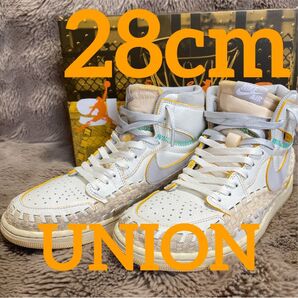 ユニオン × べフィーズ ビューティー サプライ × ナイキ エアジョーダン1 28 cm NIKE UNION JORDAN
