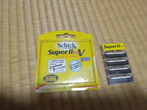シック Schick スーパーII プラスV替刃 4個