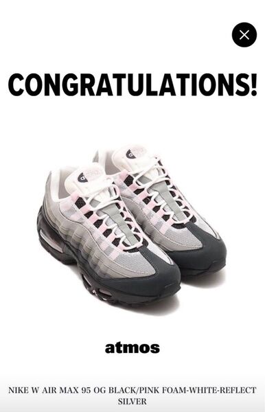 Nike Women's Air Max 95 Big Bubble "Pink Foam" 新品 未使用 24.5 エアマックス