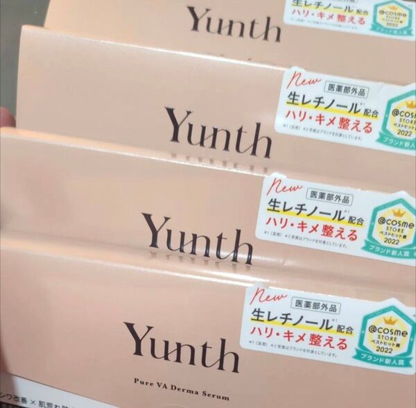 Yunth ユンス 生VAダーマ美容液 1g×28包 医薬部外品 4箱セット
