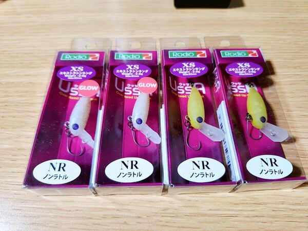 ロデオクラフト ウッサxs ノンラトル 4個セット 16ノブ 19ノブ