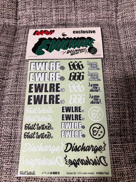 ミニ四駆 Evilwire ステッカー イービルワイヤー イベント会場限定