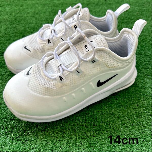 NIKE ナイキ エアマックス スニーカー 8c 14cm 15cm ホワイト 白 AIR