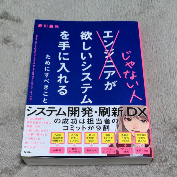 エンジニアじゃない人が欲しいシステムを手に入れるためにすべきこと 細川義洋/著