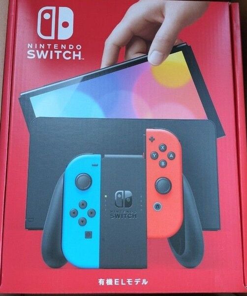ニンテンドースイッチ 有機ELモデル 本体 ネオンブルー ネオンレッド Nintendo Switch 新品 未開封 店舗印なし