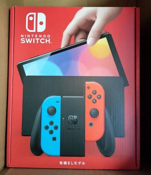 ニンテンドースイッチ 有機ELモデル 本体 ネオンブルー ネオンレッド Nintendo Switch 新品 未開封 店舗印なし