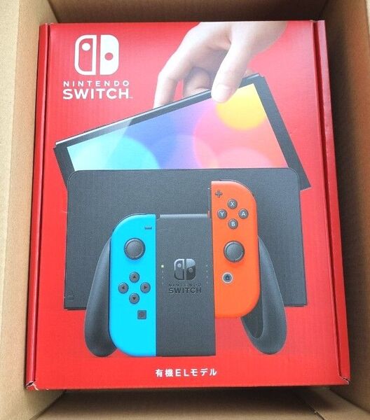 ニンテンドースイッチ 有機ELモデル 本体 ネオンブルー ネオンレッド Nintendo Switch 新品 未開封 店舗印なし