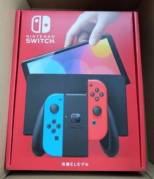 ニンテンドースイッチ 有機ELモデル 本体 ネオンブルー ネオンレッド Nintendo Switch 新品 未開封 店舗印なし