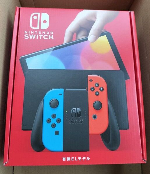 ニンテンドースイッチ 有機ELモデル 本体 ネオンブルー ネオンレッド Nintendo Switch 新品 未開封 店舗印なし