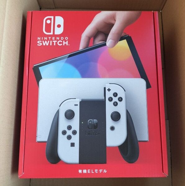 ニンテンドースイッチ 有機ELモデル 本体 ホワイト Nintendo Switch 新品 未開封 店舗印なし