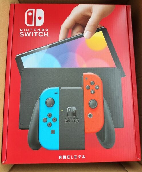 ニンテンドースイッチ 有機ELモデル 本体 ネオンブルー ネオンレッド Nintendo Switch 新品 未開封 店舗印なし