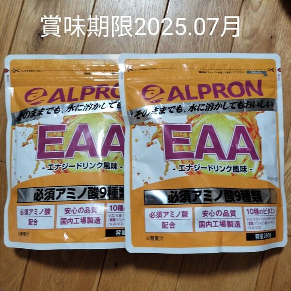 ALPRON アルプロン EAA エナジードリンク風味 2袋