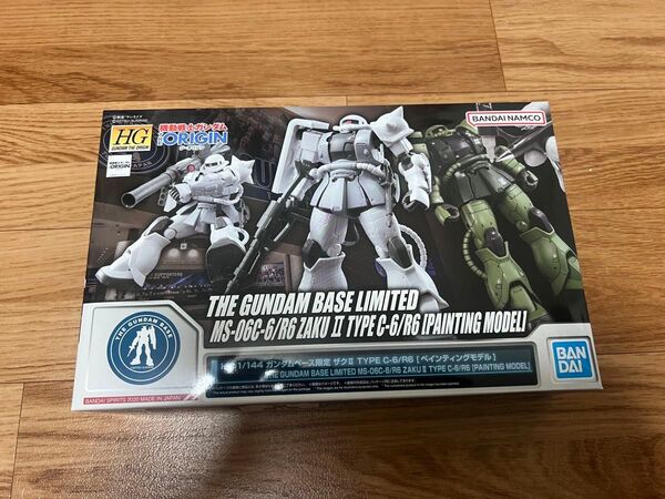 新品 HG 1/144 ガンダムベース限定 ザクⅡ TYPE C-6/R6 ペインティングモデル ZAKUⅡ