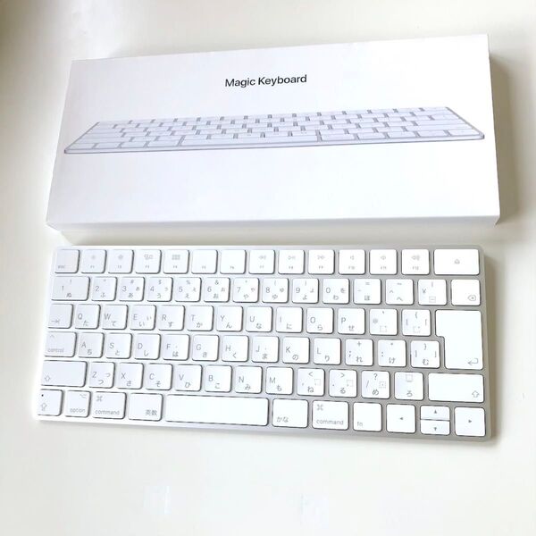 【未使用にちかい/美品】Apple Magic Keyboard マジックキーボード JIS MLA22J/A アップル純正