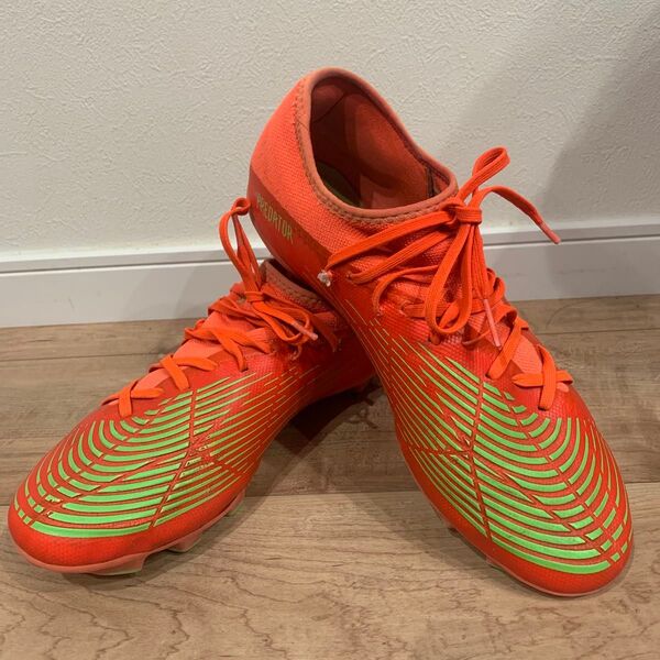 adidas プレデター サッカースパイク 27cm オレンジ系