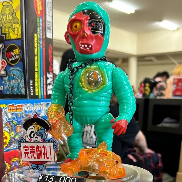 シカマァク マァミネーター ソフビ リアルヘッド 真頭玩具 ゴッコ堂 キョンシーネーター