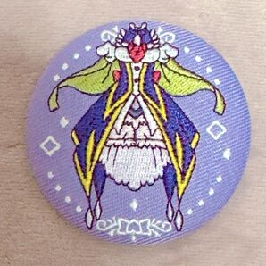 魔法つかいプリキュア 刺繍衣装缶バッジ マジカル ダイヤスタイル