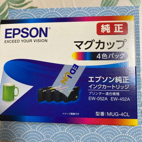 エプソン 純正 インクカートリッジ MUG-4CL 4色パック
