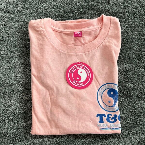 未使用品 T&C Surf Designs Tシャツ ピンク M ハワイ