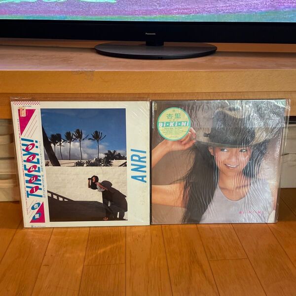 杏里 レコード 2枚セット Timely!! &Bi・Ki・Ni