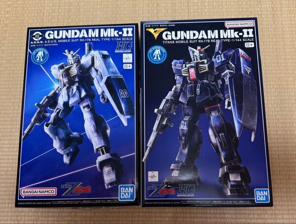 【ダンボール発送】HG 1/144 21st CENTURY REAL TYPE Ver ガンダムMk-II セット