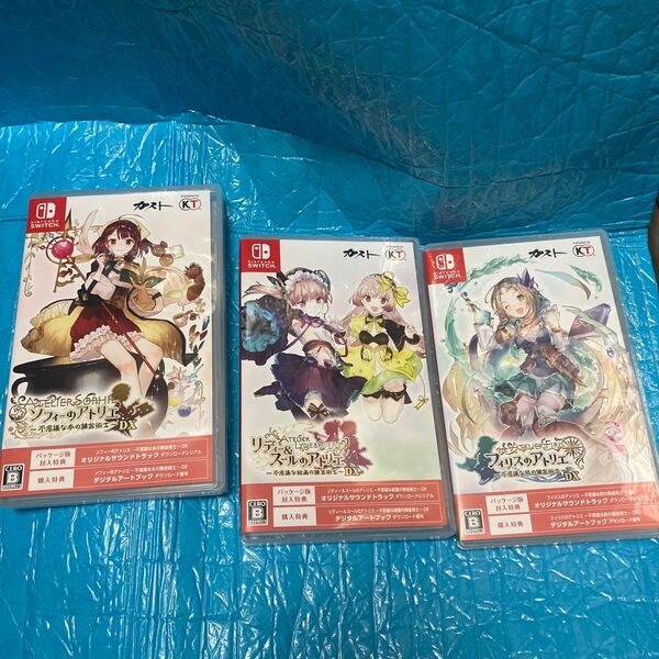 不思議シリーズ アトリエ 3本セット Switch ソフィーのアトリエ リディー&スールのアトリエ フィリスのアトリエ DX