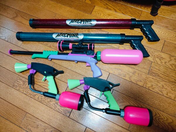 水鉄砲 Splatoon2 STREAM MACHINE セット