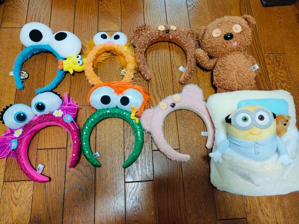 USJ ユニバ セサミストリート ミニオン カチューシャ まとめ売り