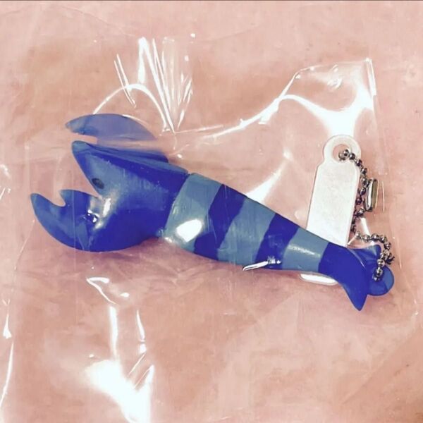 Petio ペティオ けりぐるみ ミニチュアコレクション ガチャ 大好きブルーのエビ ペティオのエビ 青