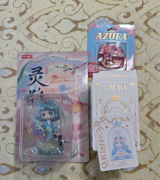 AZURA 海外 限定 カササギ橋 七夕織姫 Glimmering Frost 大阪 マグネット ポップマート popmart